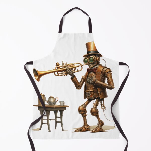 Item preview, Steam Powered Jazz Cafe Band Trumpet designed and sold by SteamJazzCafe.