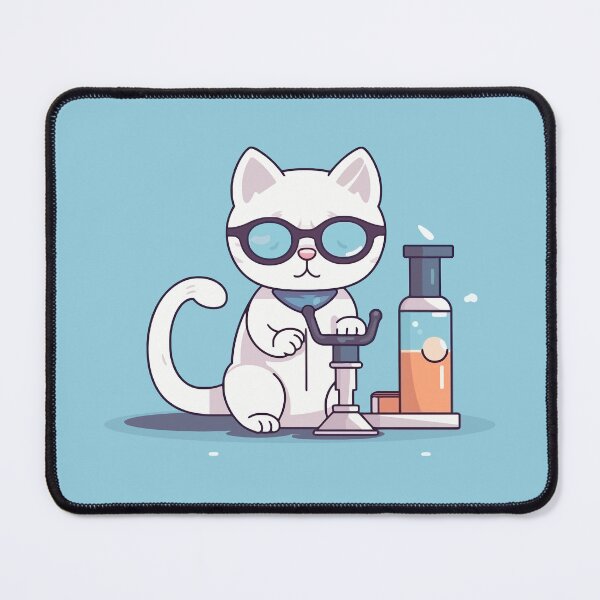 Item preview, Scientist Cat designed and sold by Amir Faysal.