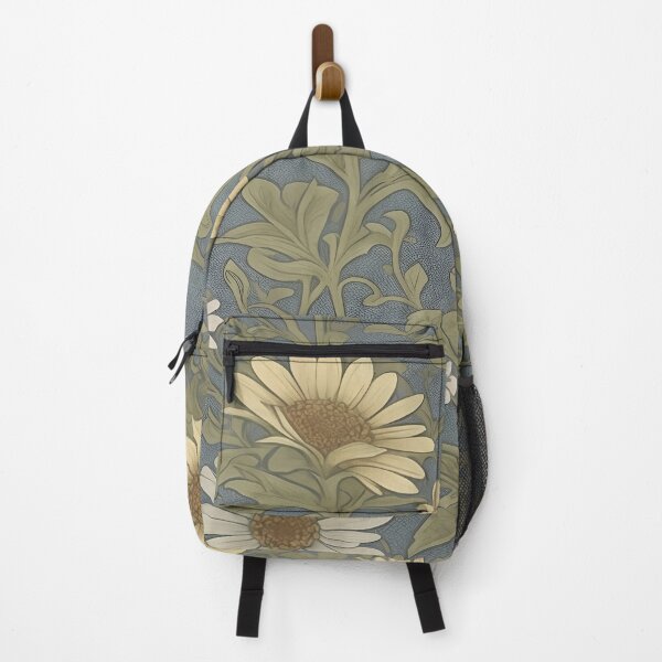 Item preview, William Morris Inspired Michaelmas Daisy Fusion of Elegance designed and sold by Tamas Das.