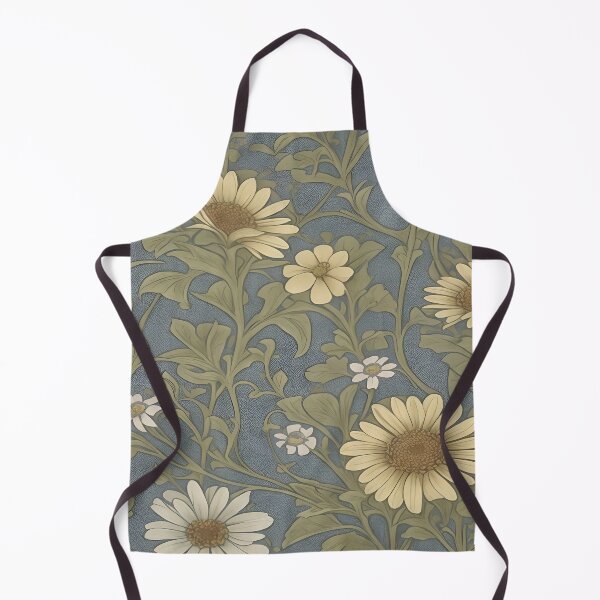 Item preview, William Morris Inspired Michaelmas Daisy Fusion of Elegance designed and sold by Tamas Das.