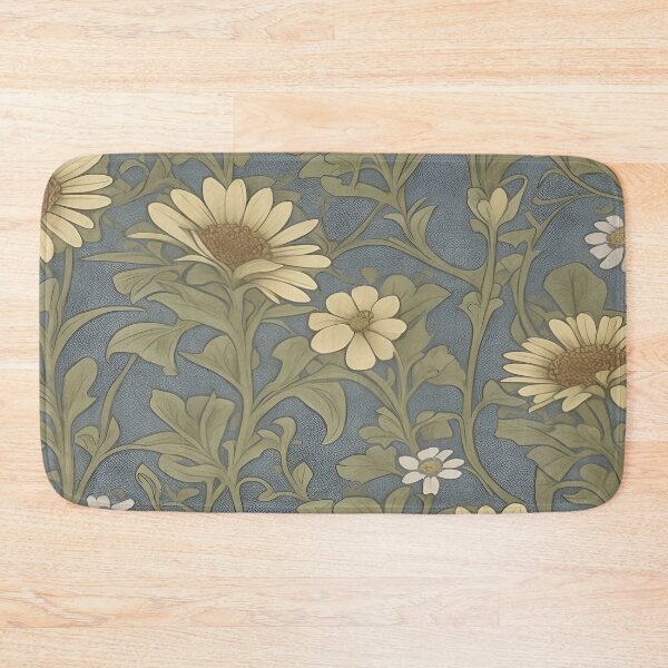 Item preview, William Morris Inspired Michaelmas Daisy Fusion of Elegance designed and sold by Tamas Das.