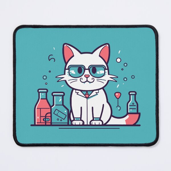 Item preview, Scientist Cat designed and sold by Amir Faysal.