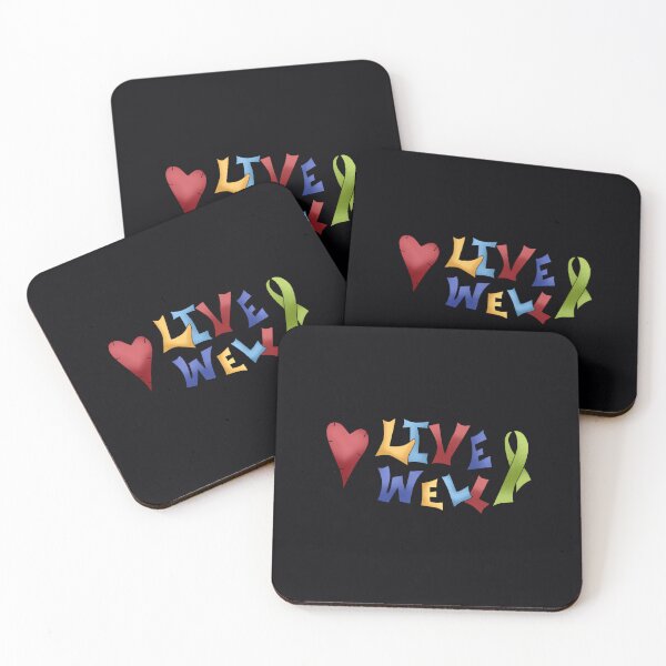 Item preview, Live Well- Green Awareness Ribbon	 designed and sold by mzicmlzdvo37.