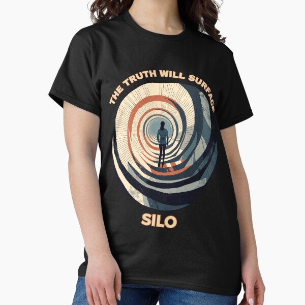 Vista previa del artículo con la obra «Silo: la verdad saldrá a la superficie», diseñado y vendido por Squirrel-Queen.