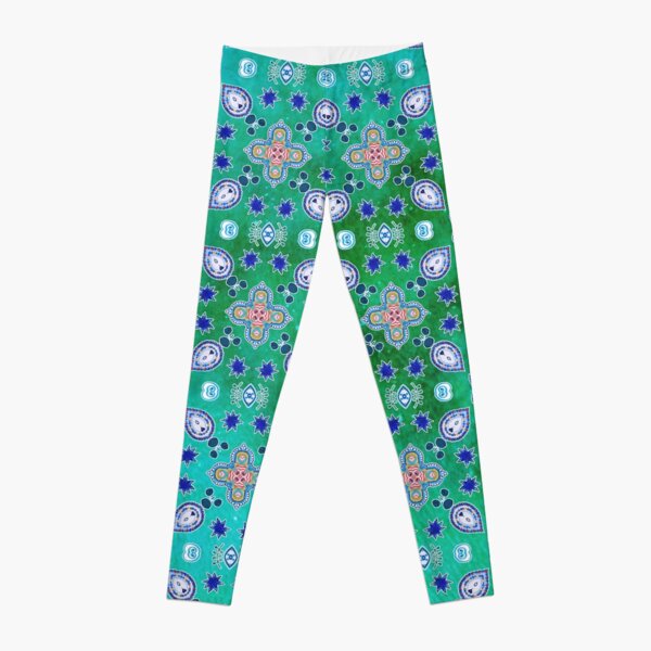 Arabian Princess Patterned Leggings (Traditional & Capris