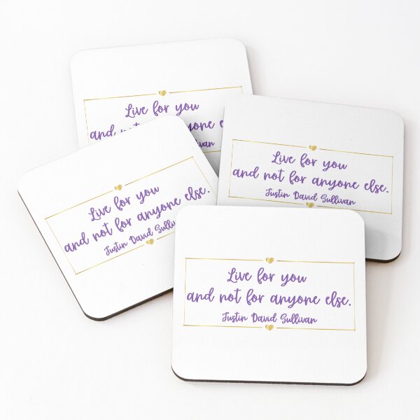 Item preview, Justin David Sullivan Quote designed and sold by doodleblatt.