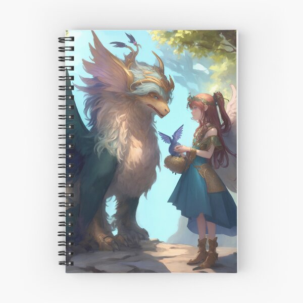 Item preview, Fantasy Creatures Chronicles designed and sold by positivVibesArt.
