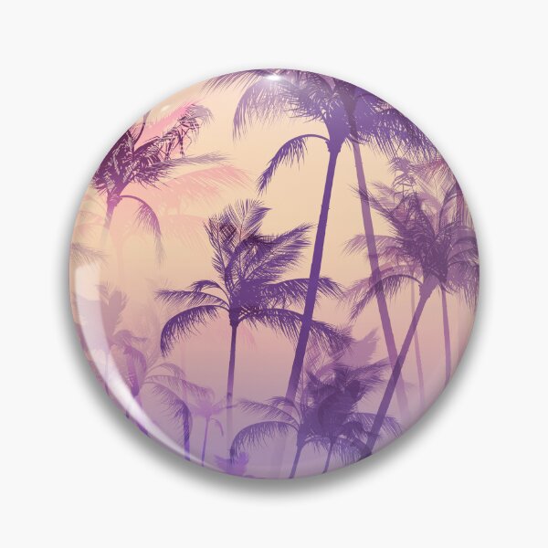 Item preview, Tropical beach design with palm trees designed and sold by ksdesignsart.