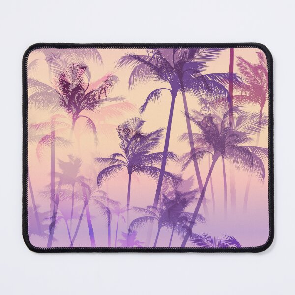 Item preview, Tropical beach design with palm trees designed and sold by ksdesignsart.