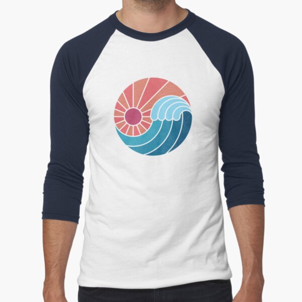Sun & Sea Baseball ¾ Sleeve T-Shirt