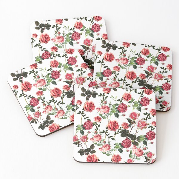 Item preview, floral, watercolors, rose, vintage flower, butterfly, colorful designed and sold by mintdiamond21.