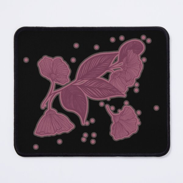 Item preview, Flowering branch with red tinted felt designed and sold by GENEST-V.