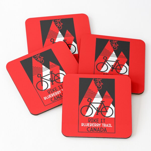 Item preview, Cycling Blueberry Trail Quebec Canada designed and sold by happygiftideas.
