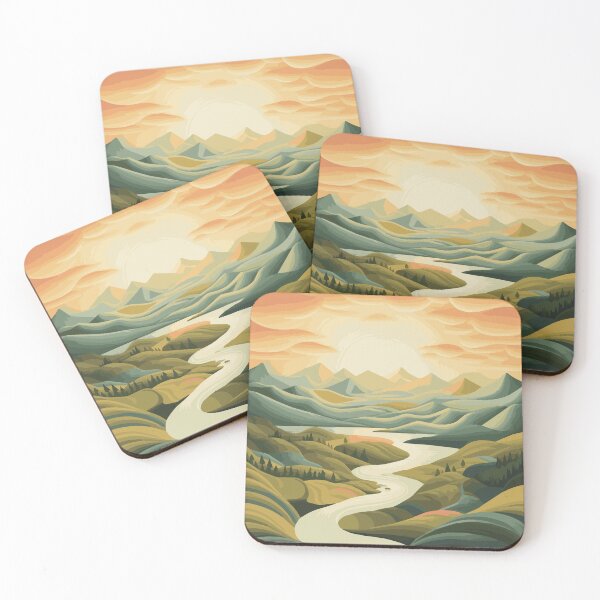 Item preview, Landscapes at sunset designed and sold by Flo974.