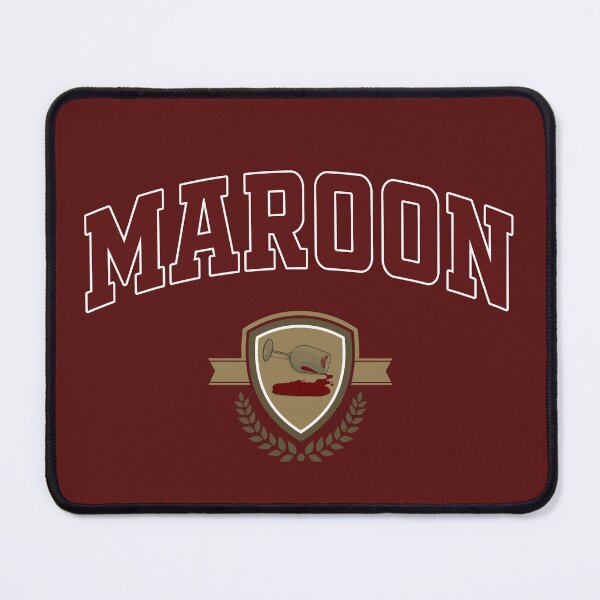 Item preview, Maroon Collegiate Design designed and sold by SaraduJour.