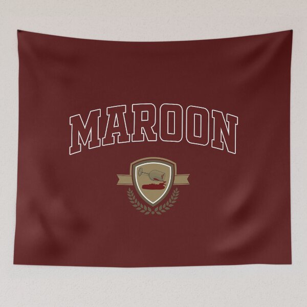 Item preview, Maroon Collegiate Design designed and sold by SaraduJour.
