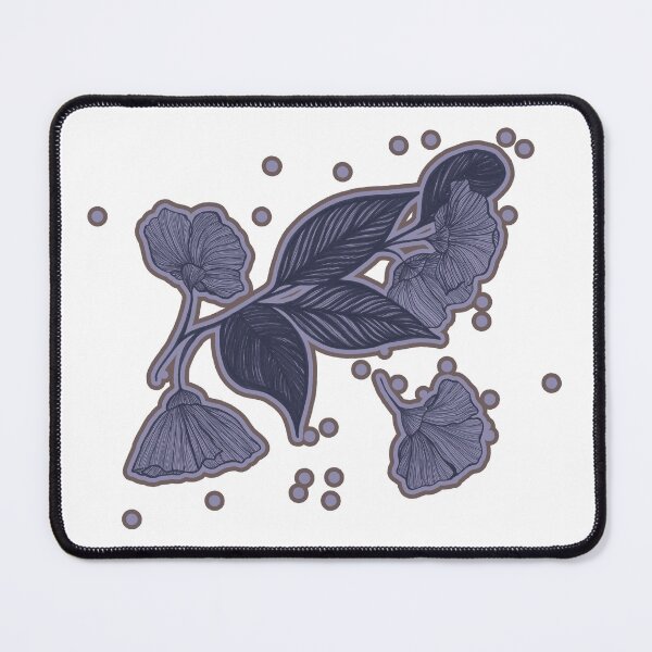 Item preview, Flowering branch with blue tinted felt designed and sold by GENEST-V.