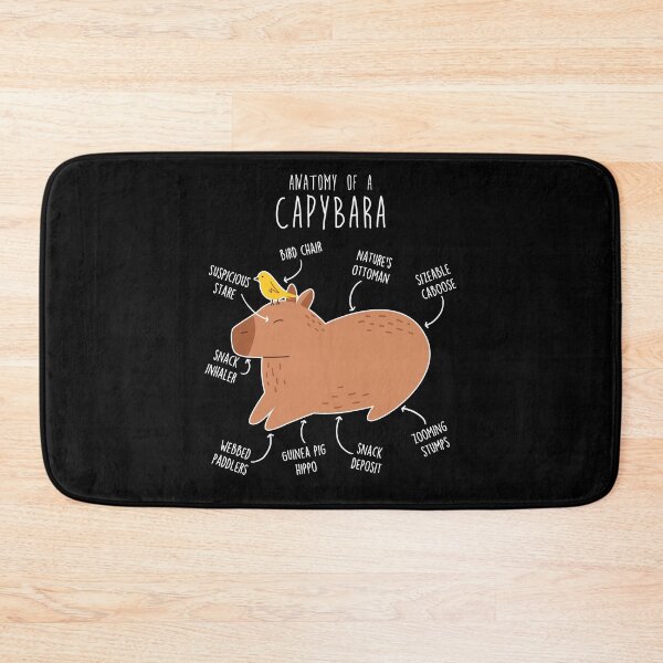 Item preview, Capybara Anatomy designed and sold by Clara Hollins.