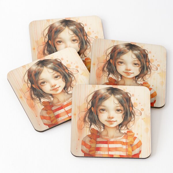 Item preview, The contagion of the orange smile #1 designed and sold by omaliai.