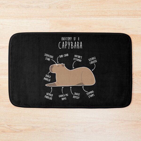 Item preview, Capybara Anatomy designed and sold by Clara Hollins.