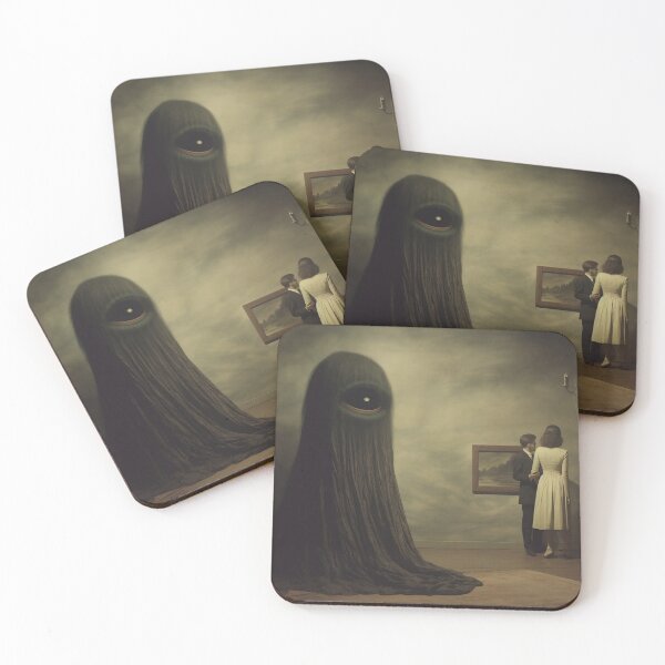Item preview, More than Meets the Eye: Unseen Big Eye Monster in Art Gallery designed and sold by Nabucodonoshop.