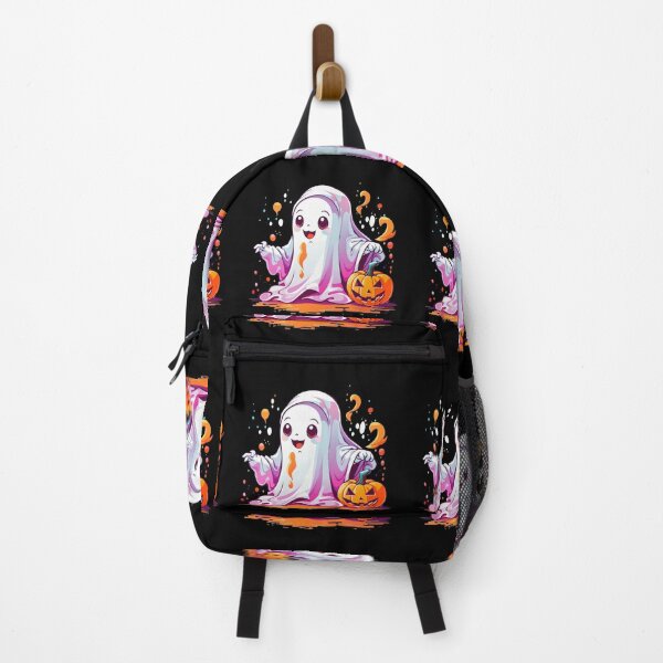 Item preview, Pumpkin Playtime with Kawaii Ghosts: A Delightful Haunting designed and sold by irosh madushan.
