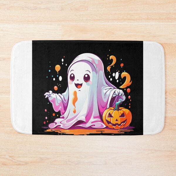 Item preview, Pumpkin Playtime with Kawaii Ghosts: A Delightful Haunting designed and sold by irosh madushan.