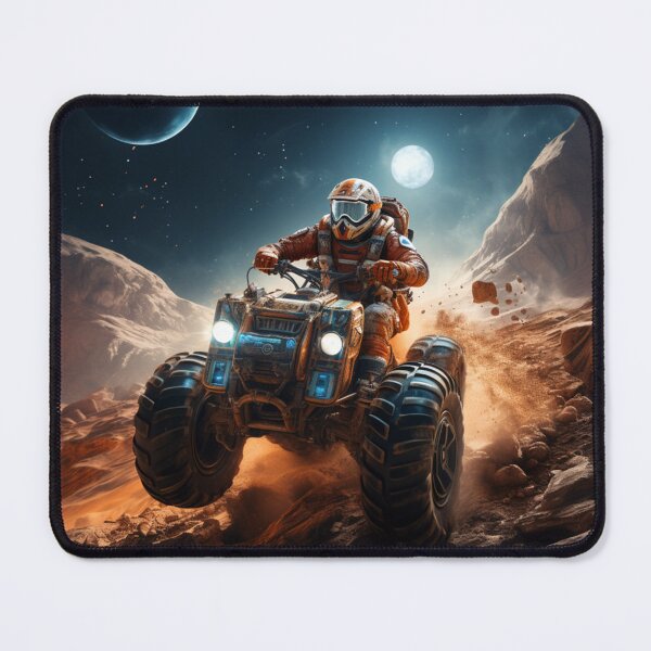 Item preview, Astronaut Quad Adventure designed and sold by RezStyleCreator.