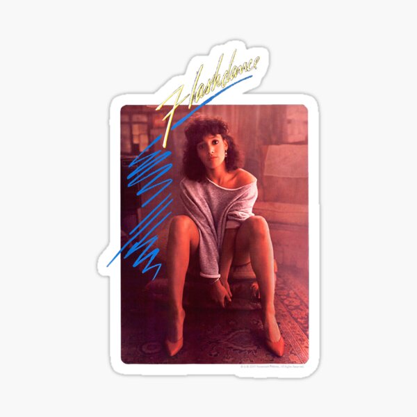 80's Flashdance Legwarmers Sticker for Sale by TreacleMustard