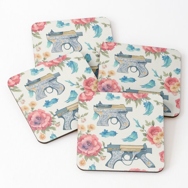 Item preview, gun pattern flower designed and sold by gagarotak.