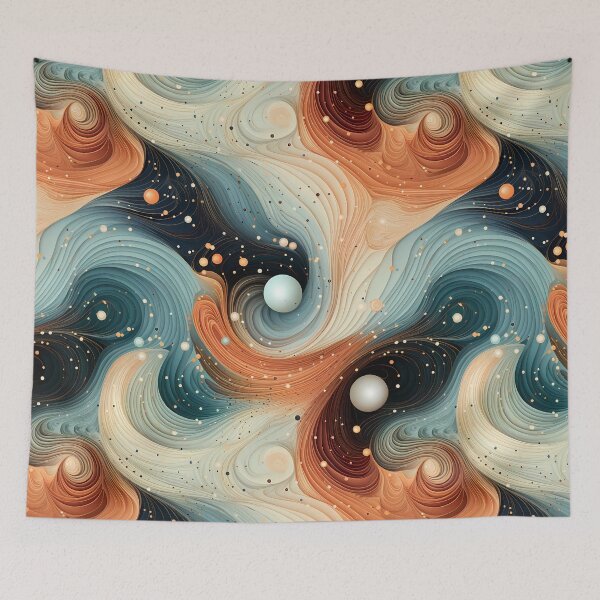 Item preview, seamless floral galaxies, premium design  designed and sold by sfwArt.