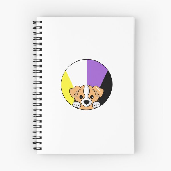 Item preview, Non Binary LGBTQ Pride Dog Cute Animal designed and sold by GM-666.