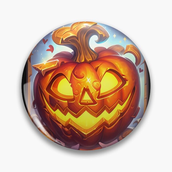Item preview, Cute Smiling Halloween Pumpkin designed and sold by FTS-Studio.