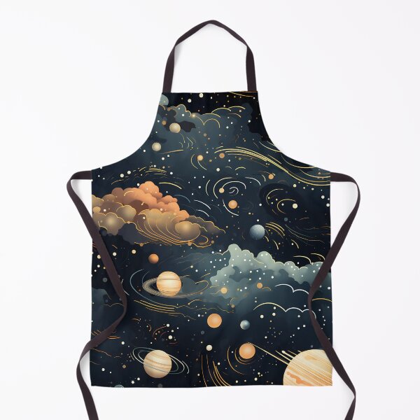 Item preview, premium seamless artwork, space elegance, cosmic botanical designs designed and sold by sfwArt.