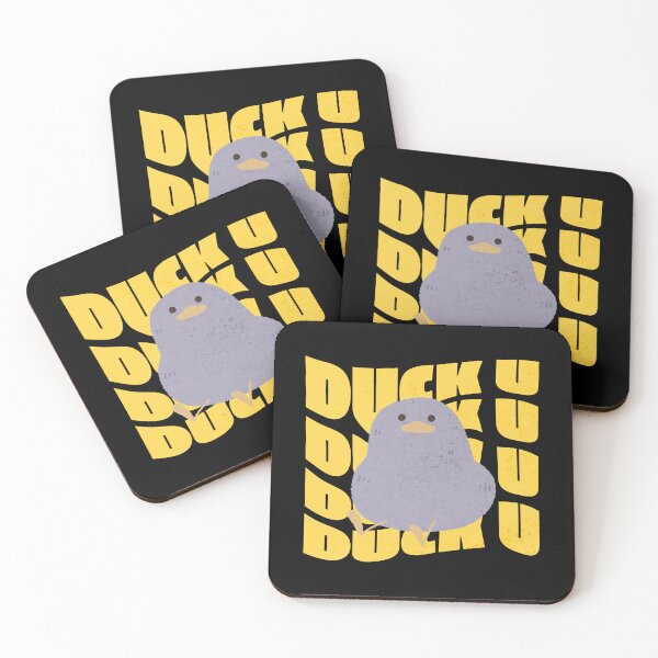 Item preview, DUCK U funny quote cool vintage retro design designed and sold by TNwandesignart.