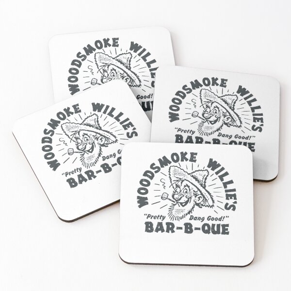 Item preview, Woodsmoke Willie's Bar-b-que designed and sold by ScratchThatSi.