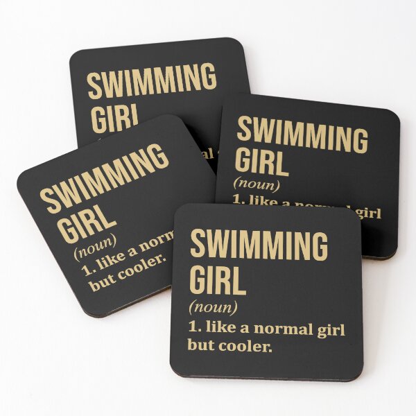 Item preview, Swimming Girl Definition in Gold designed and sold by XCIV.