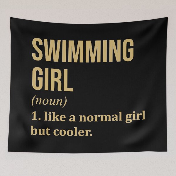 Item preview, Swimming Girl Definition in Gold designed and sold by XCIV.