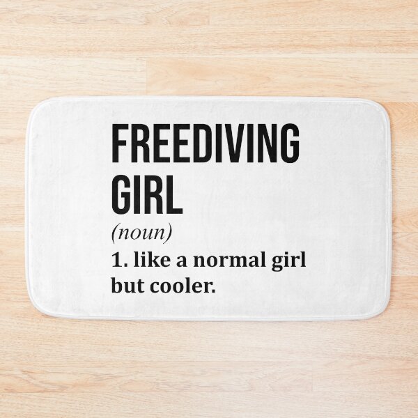 Item preview, Freediving Girl Definition designed and sold by XCIV.
