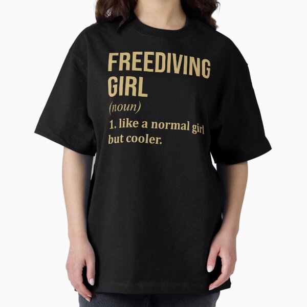 Item preview, Freediving Girl Definition in Gold designed and sold by XCIV.