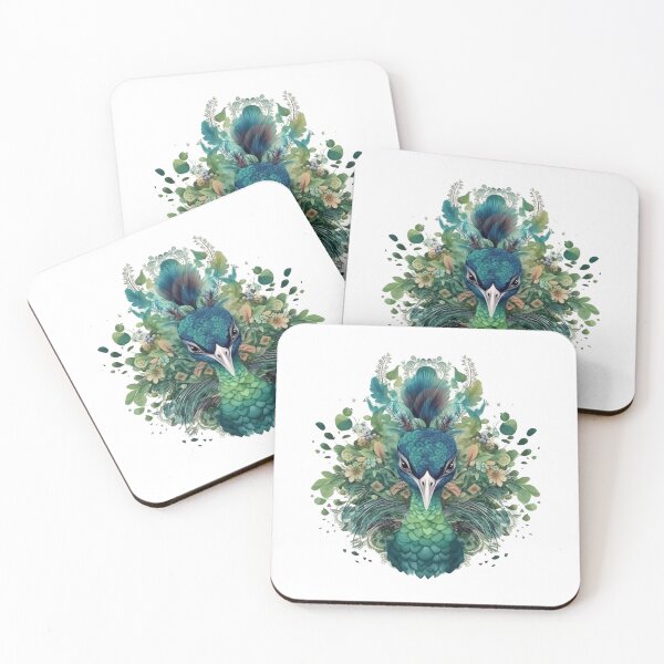 Item preview, Flora Peacock designed and sold by SurtonDesign.
