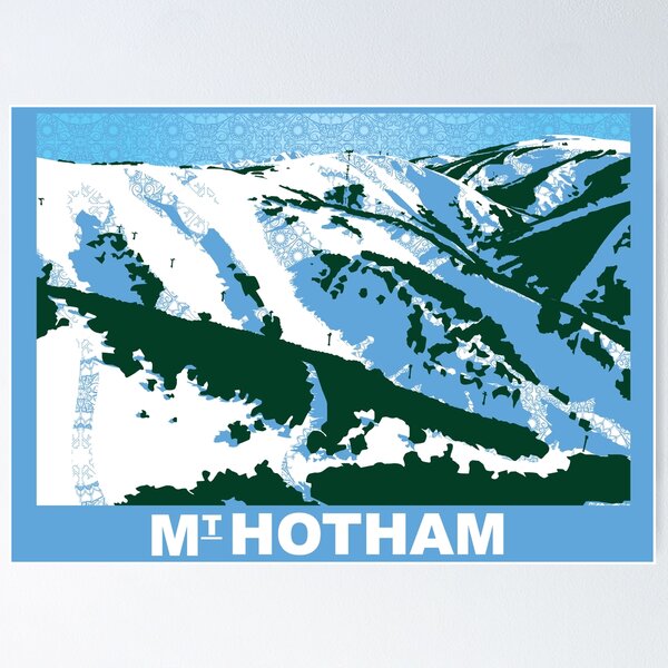 Item preview, Mount Hotham designed and sold by Binge-Draw.