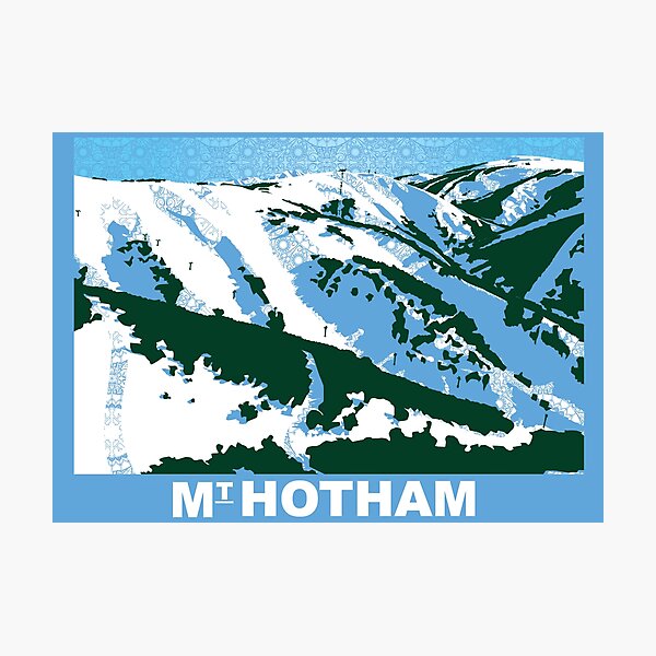 Item preview, Mount Hotham designed and sold by Binge-Draw.