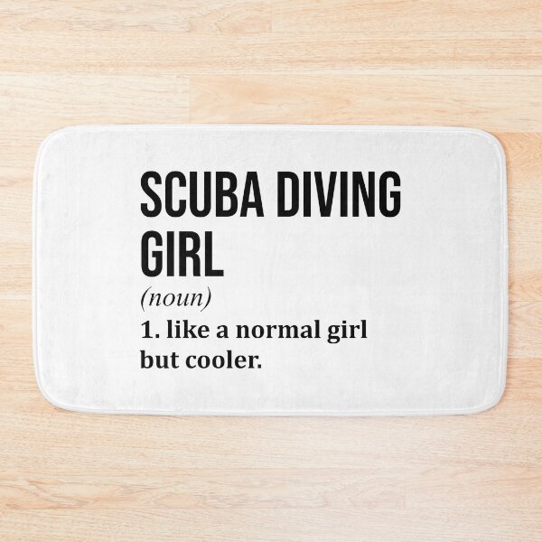 Item preview, Scuba Diving Girl Definition designed and sold by XCIV.