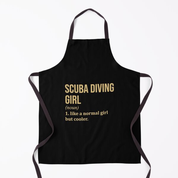 Item preview, Scuba Diving Girl Definition in Gold designed and sold by XCIV.