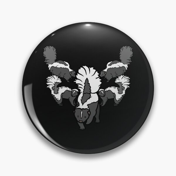 Item preview, Skunk face designed and sold by yahwombat.