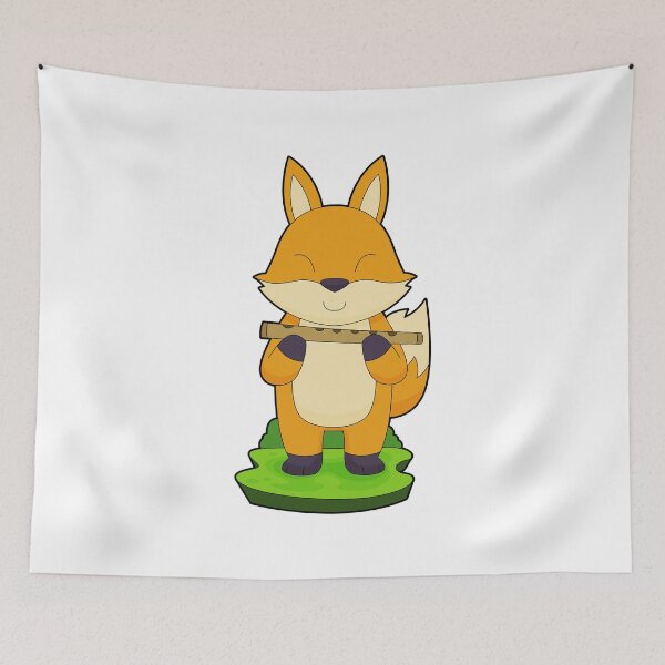 Item preview, Fox Musician Flute Music designed and sold by Snabdesign84.