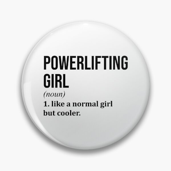 Item preview, Powerlifting Girl Definition designed and sold by XCIV.