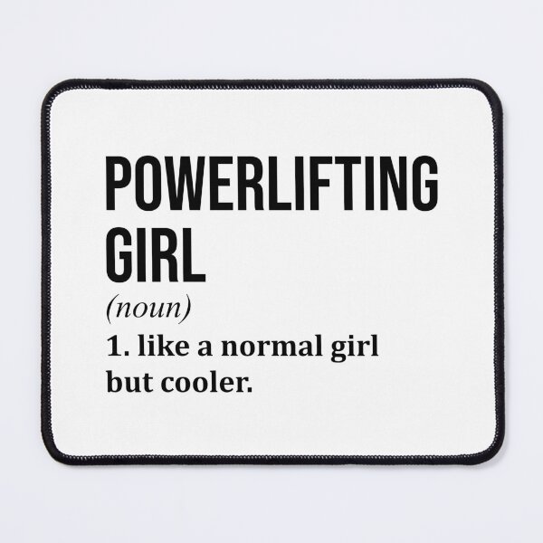 Item preview, Powerlifting Girl Definition designed and sold by XCIV.