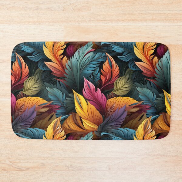 Item preview, Tropical Elegance: Vibrant Dark Floral Paradise designed and sold by NikkofTime.